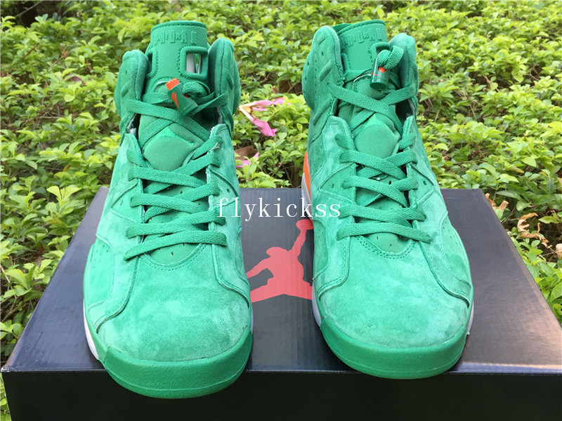 Authentic Air Jordan 6 Gatorade Green